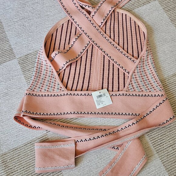 NWT Club Monaco Wrap Top - Picture 2 of 3